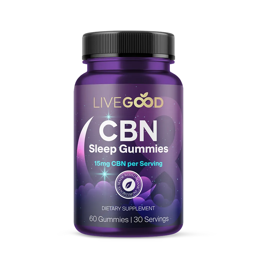Livegood CBN กัมมี่ช่วยการนอนหลับ
